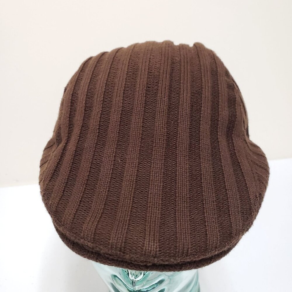 Linea Uomo Mens Brown Cap Hat Size L/XL - Picture 2 of 10